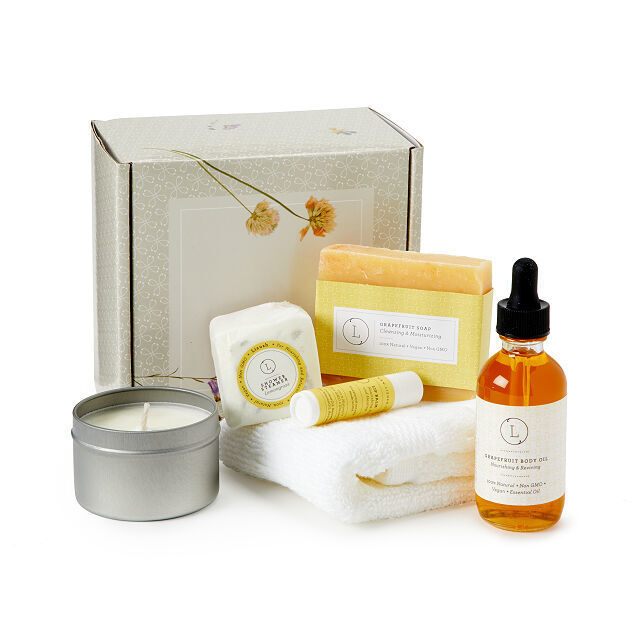 A pampering gift set